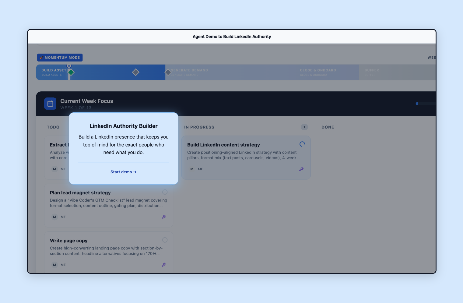 LinkedIn Authority Builder Agent