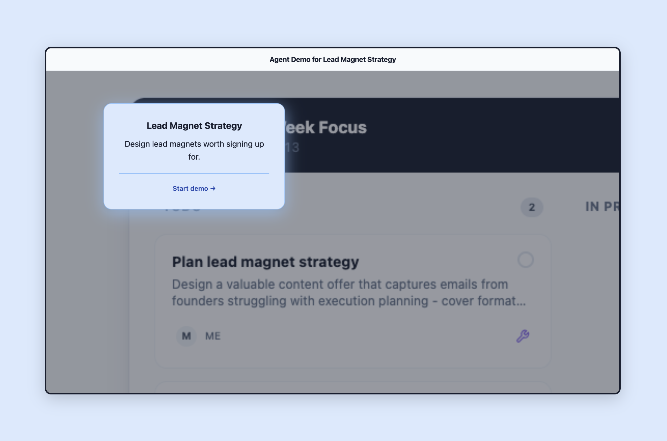 Lead Magnet Strategy agent