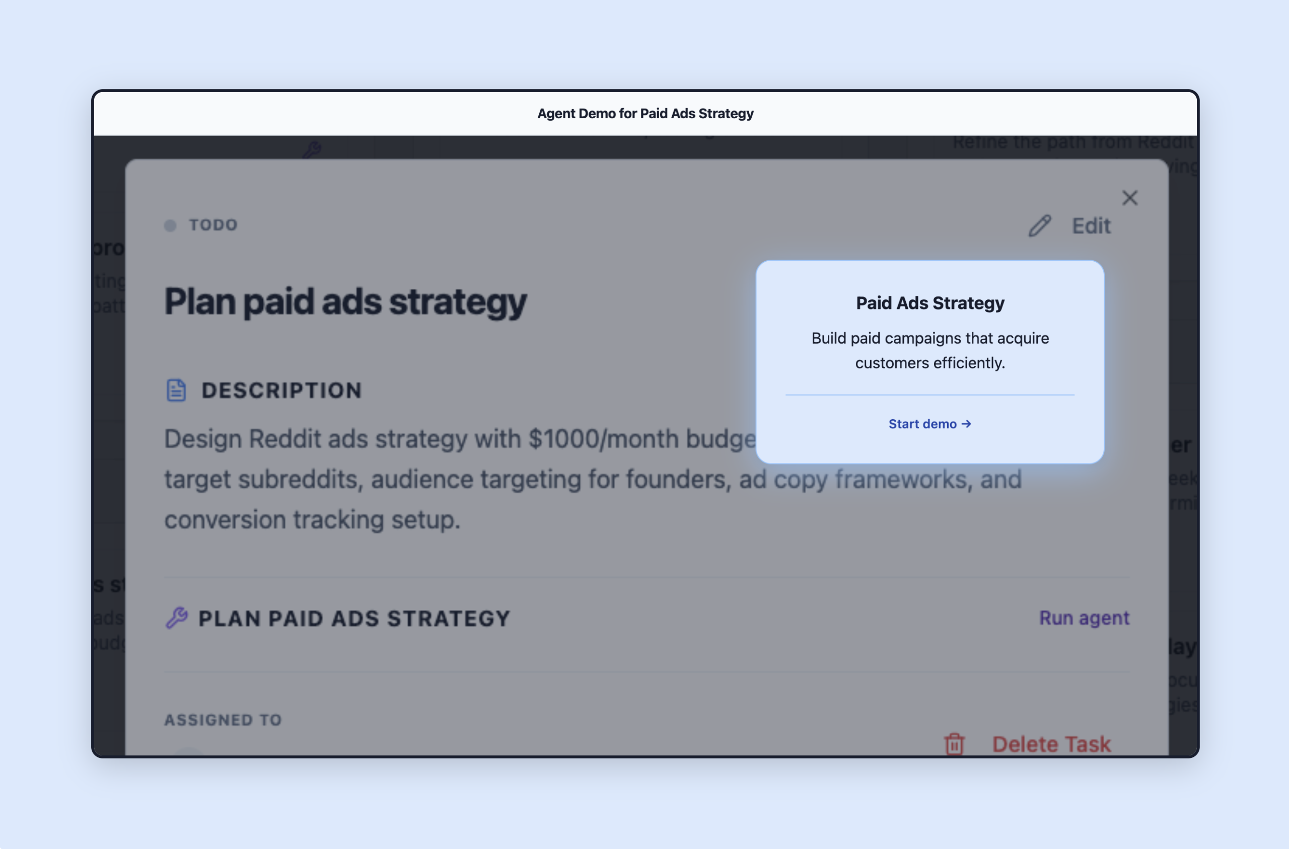 Paid Ads Strategy agent
