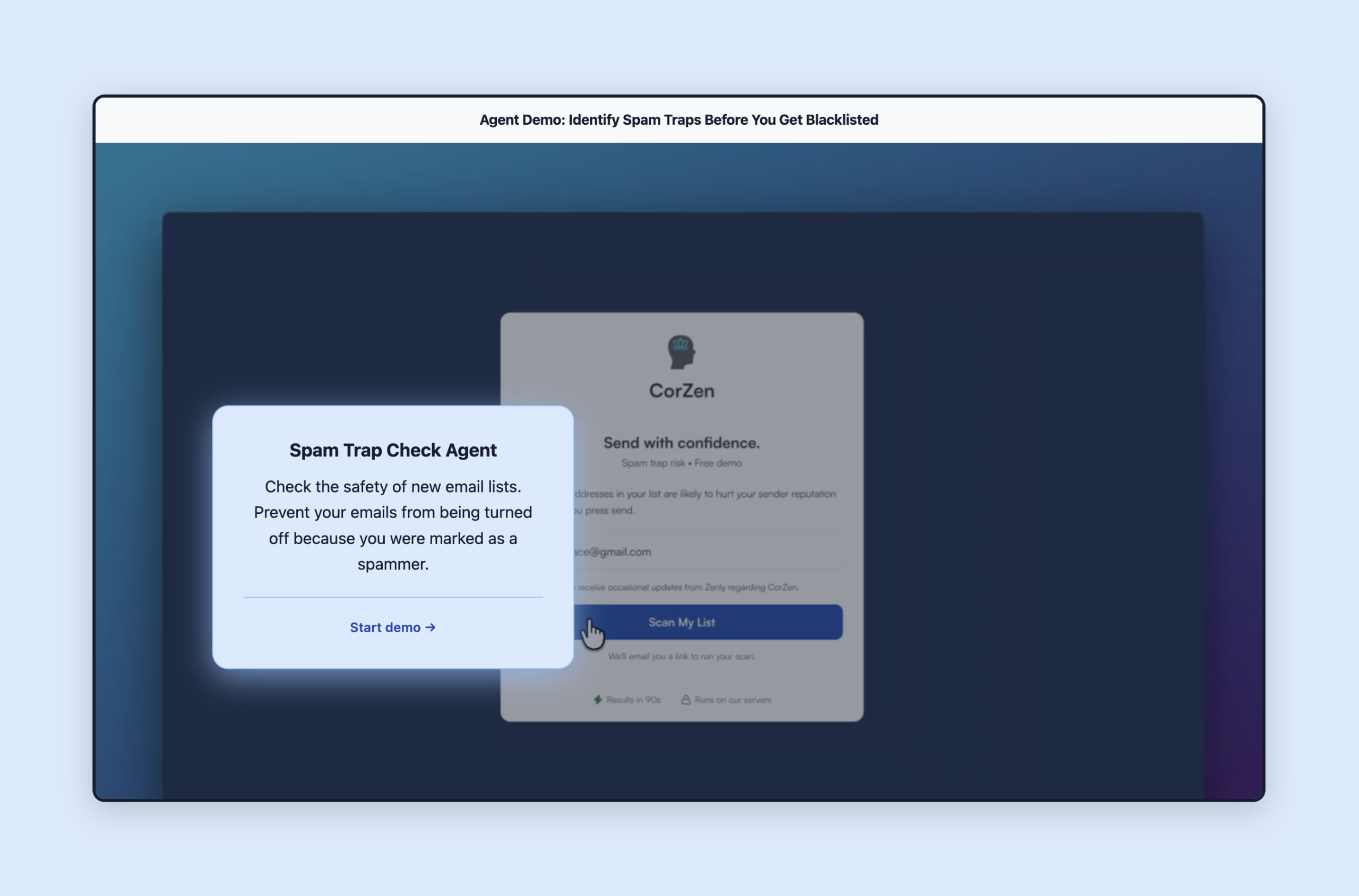 Spam Trap Check Agent